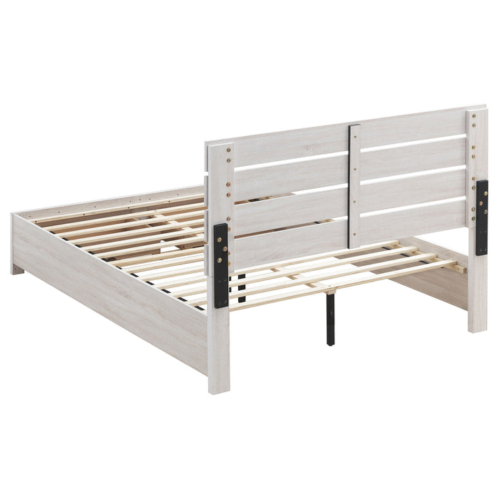 Brantford Wood Storage Panel Bed