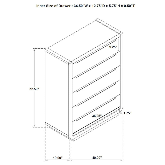 Leandro Chest of Drawers