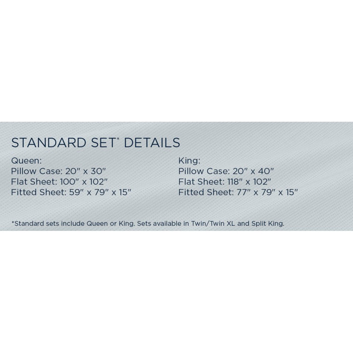 TEMPUR ProAir Sheet Set Blue Azure