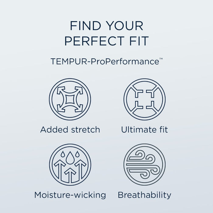 Tempur-Pedic ProPerformance Pillowcase Set - Sleepy Blue