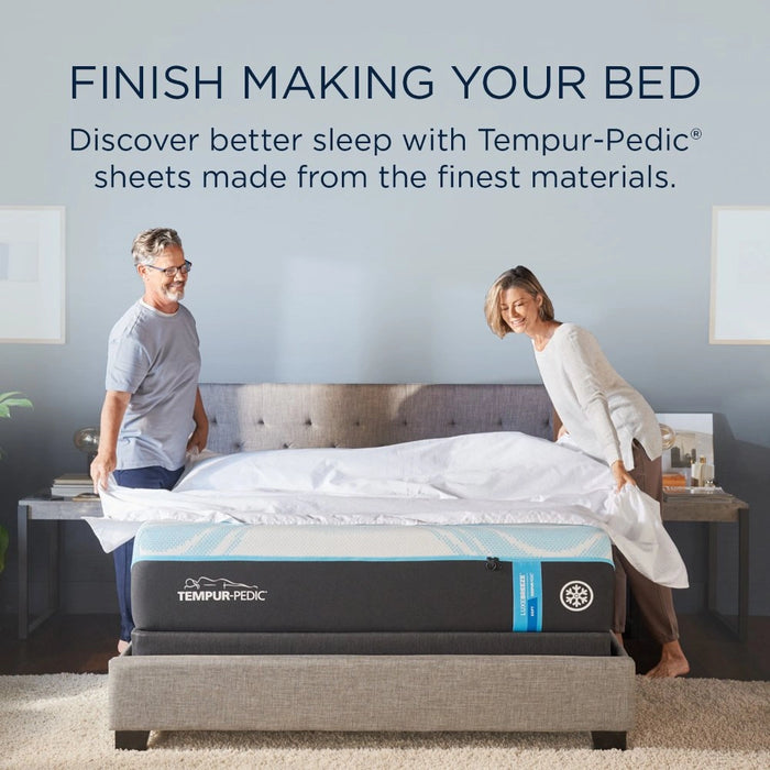 TEMPUR breeze cooling Sheet Set Sleepy Blue