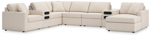 Modmax Sectional with Audio System and Chaise image