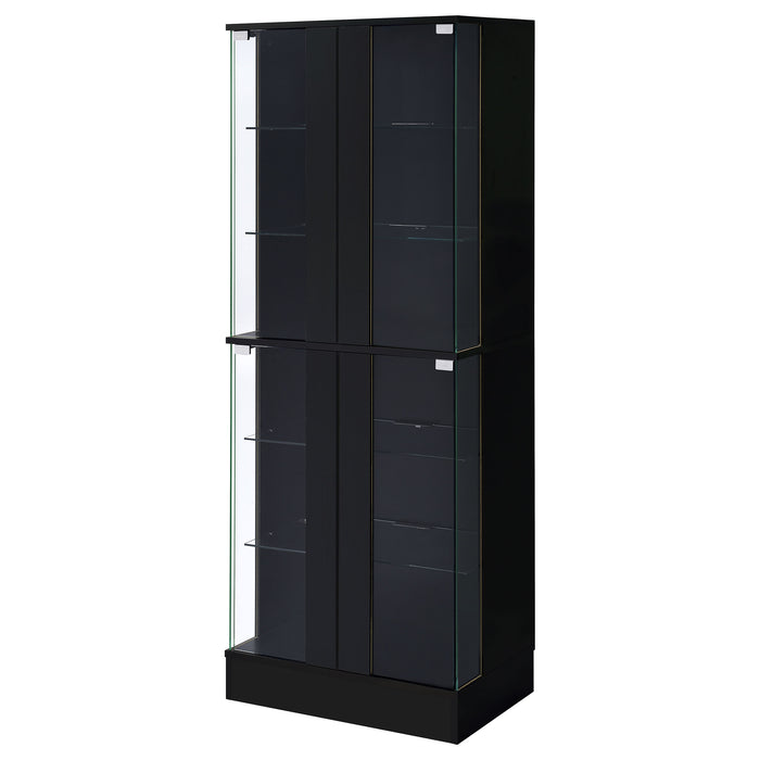 Cabra Curio Cabinet with LED Lighting