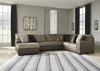 Abalone 3-Piece Sectional with Chaise