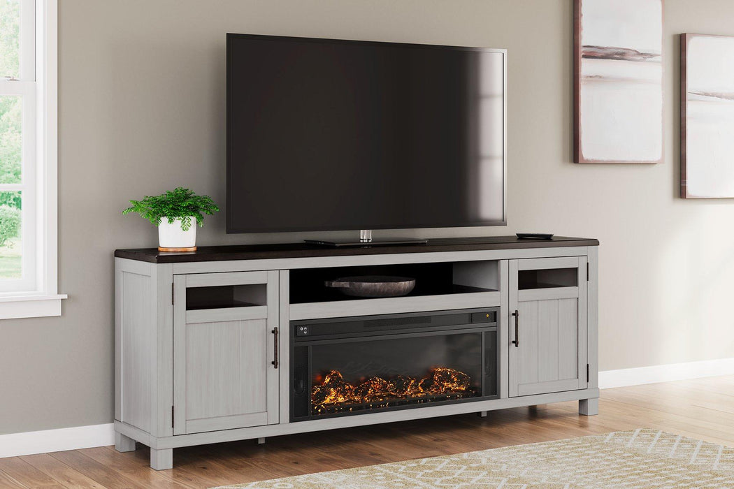 Darborn 88" TV Stand with Electric Fireplace