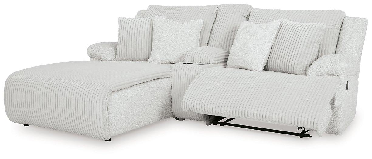 Top Tier Reclining Sectional Sofa with Chaise