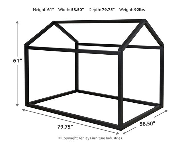 Flannibrook House Bed Frame