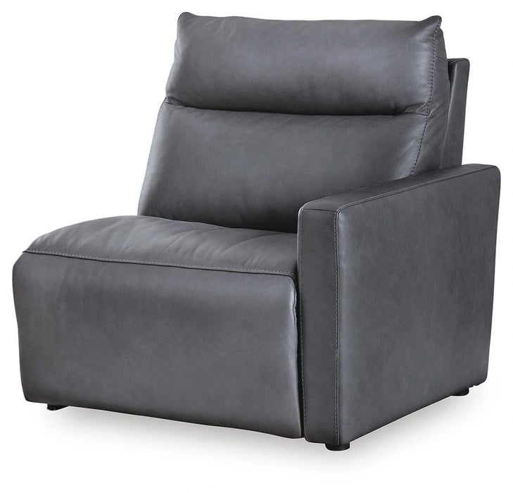 ModZ Power Reclining Sectional with Audio Console