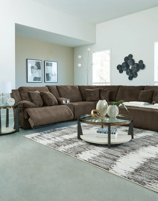 Top Tier Reclining Sofa Chaise Sectional